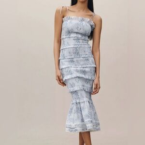 V. Chapman Smocked Geranium Dress